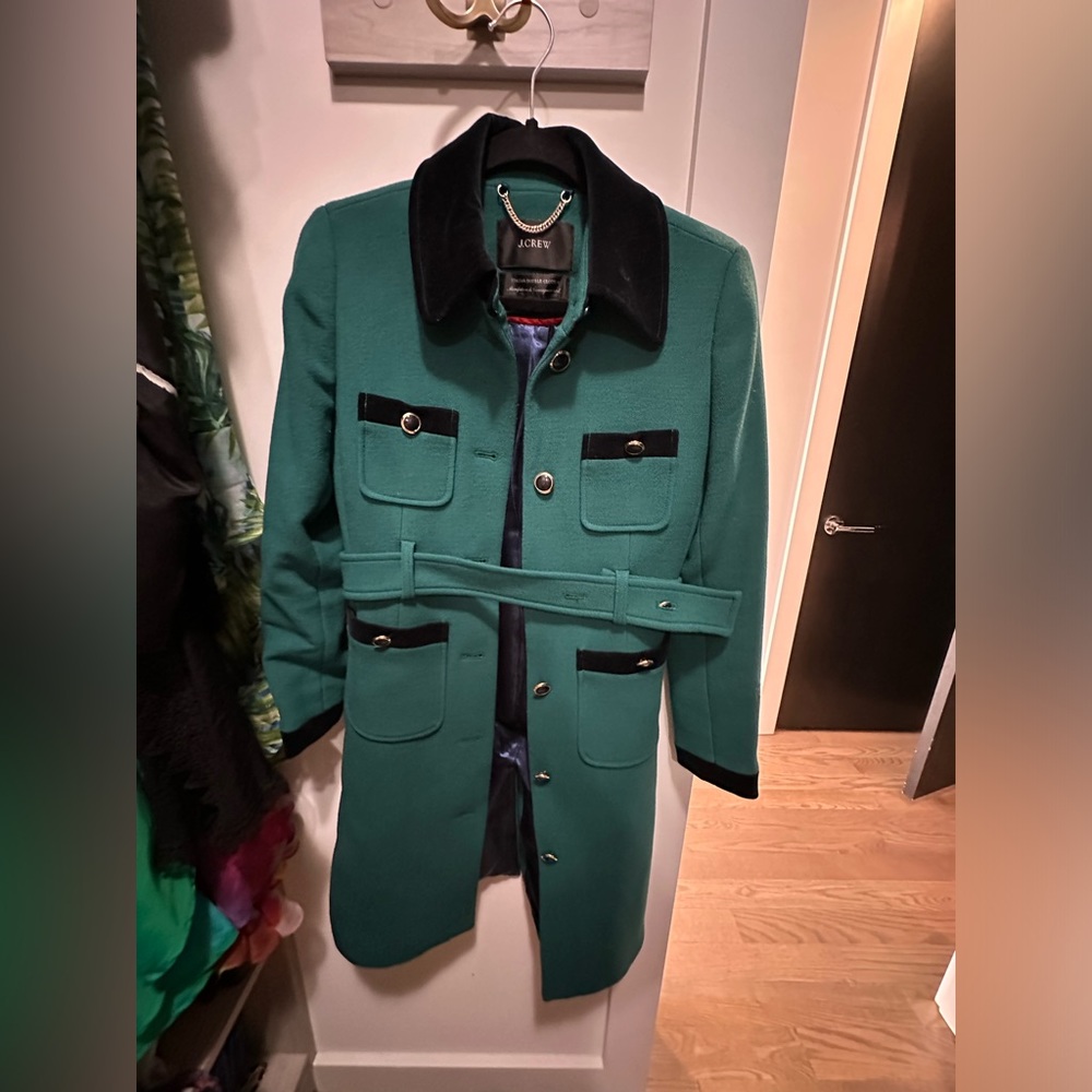Jcrew Green military style jacket 00